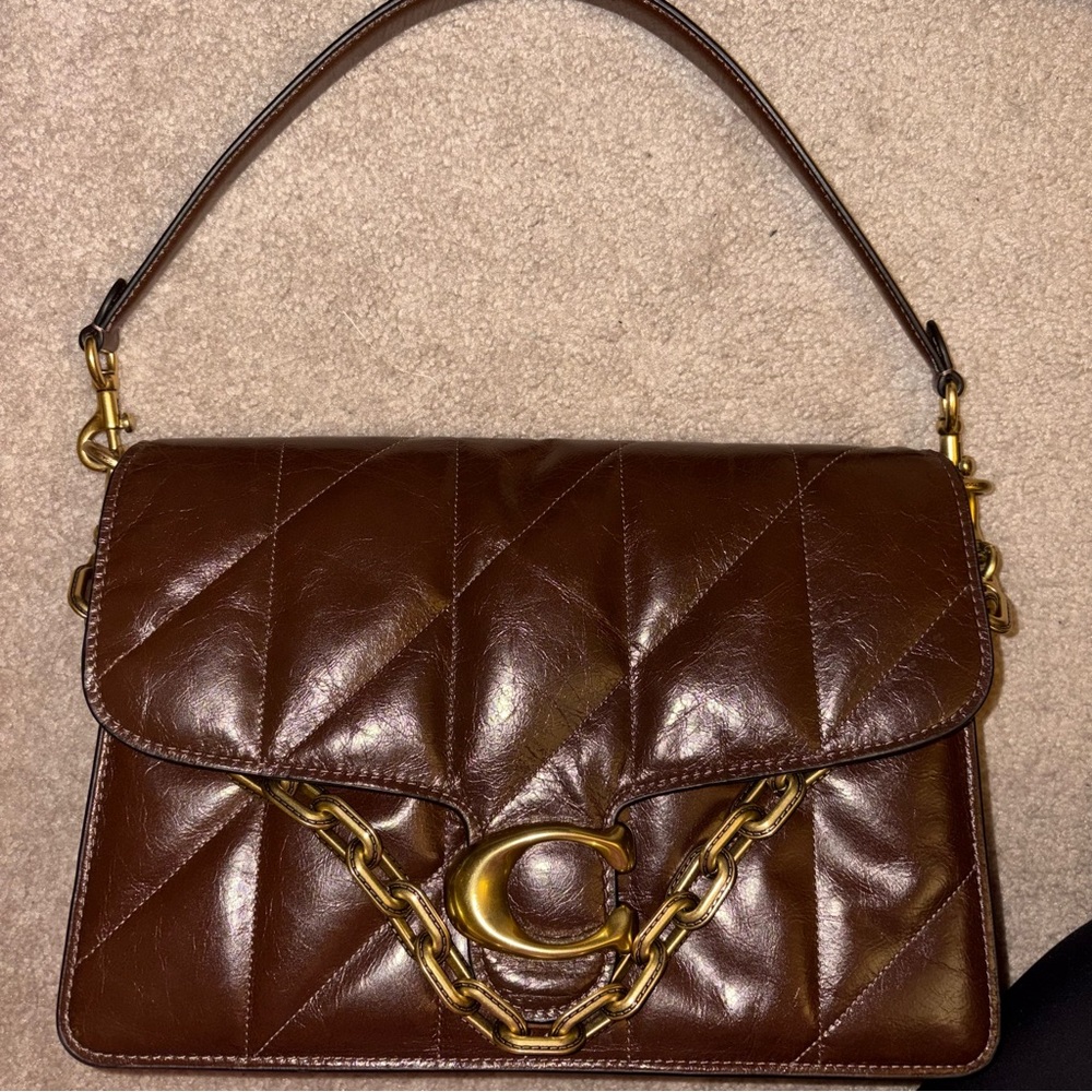 COACH Chain Tabby Shoulder Bag 30 - Picture 4 of 8